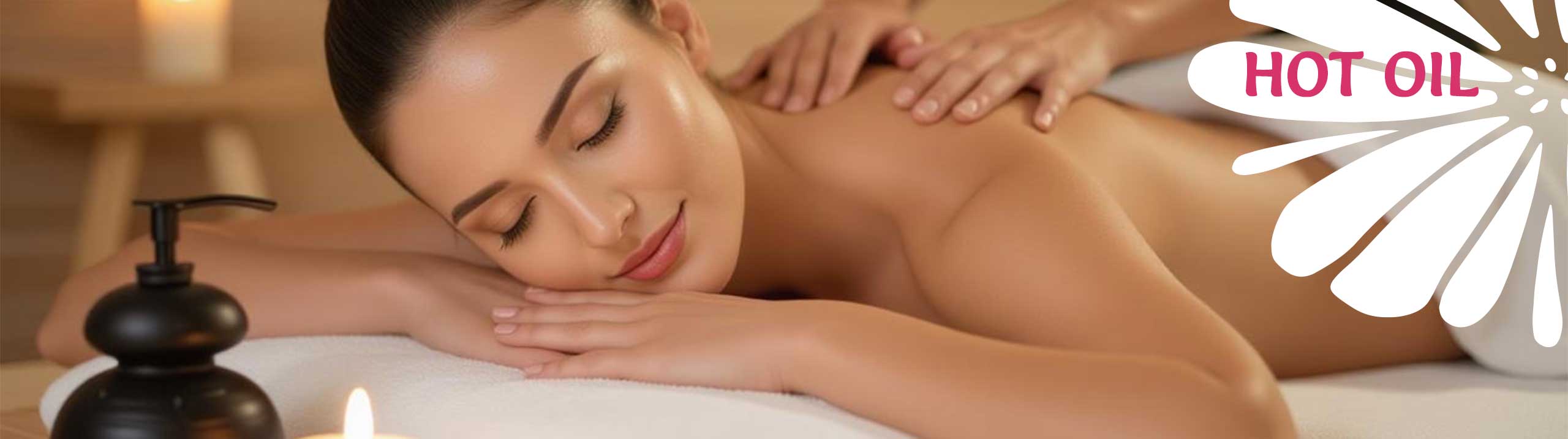 Masaż gorącymi olejami